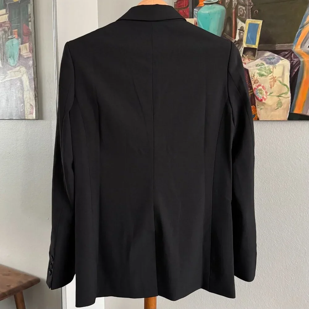 Bardot - Sloane Oversize Double Breasted Blazer in Black - Picture 8 of 8